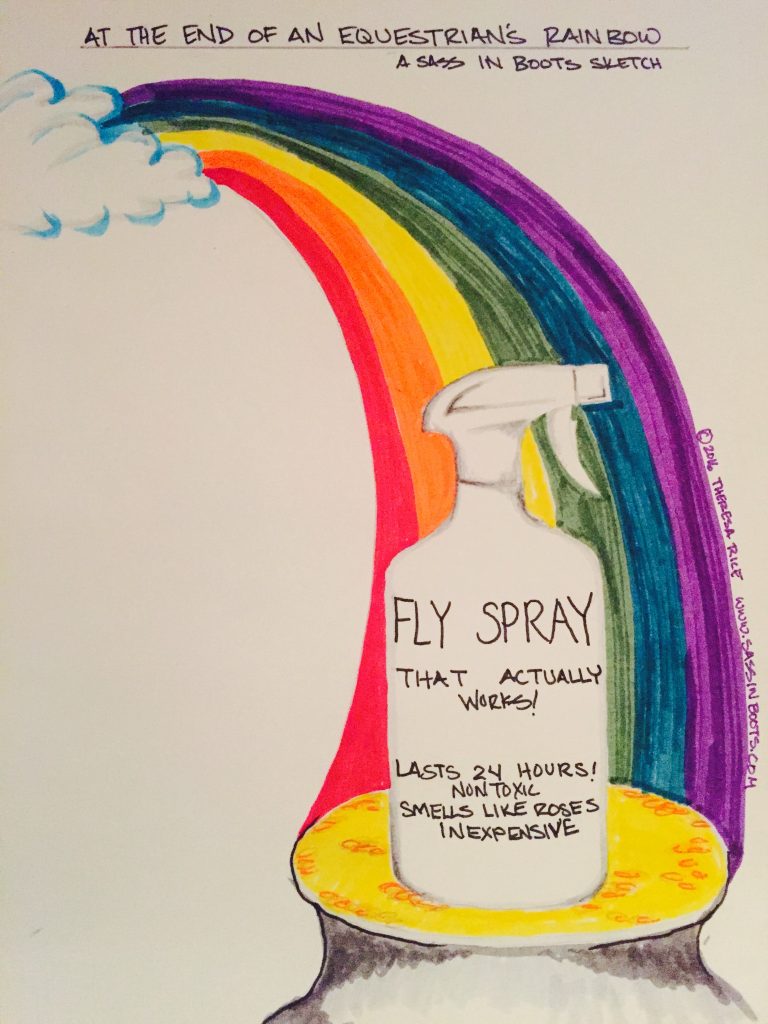 Fantasy of fly spray