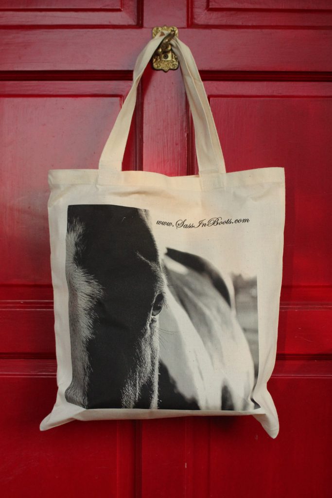 Sass In Boots Original Photography Canvas Bag