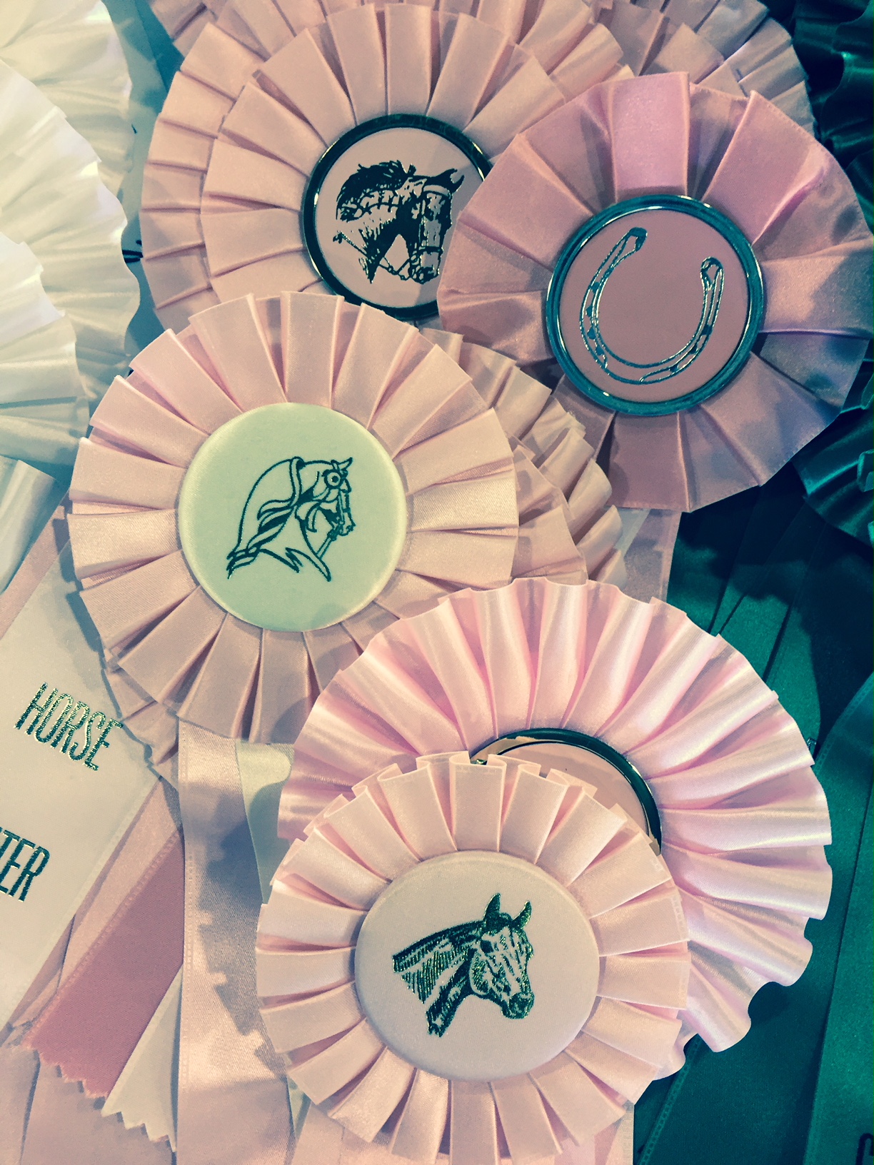 Vintage Horse Show Ribbons