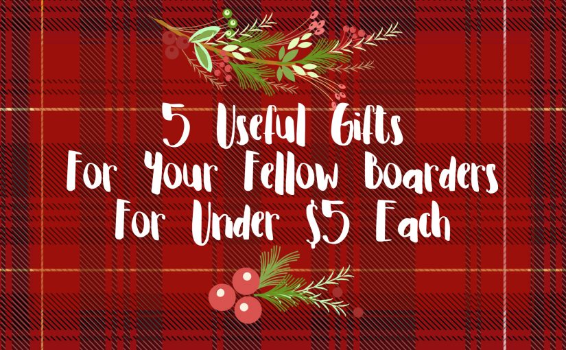 Five Useful Barn Gifts For Fellow Boarders For Under $5 Each